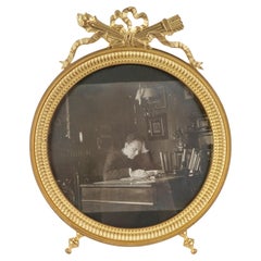 Bronze photo frame, Europe, end of 19th century