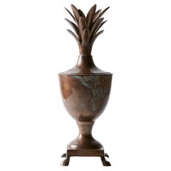 Bronze Pineapple Shape Jar