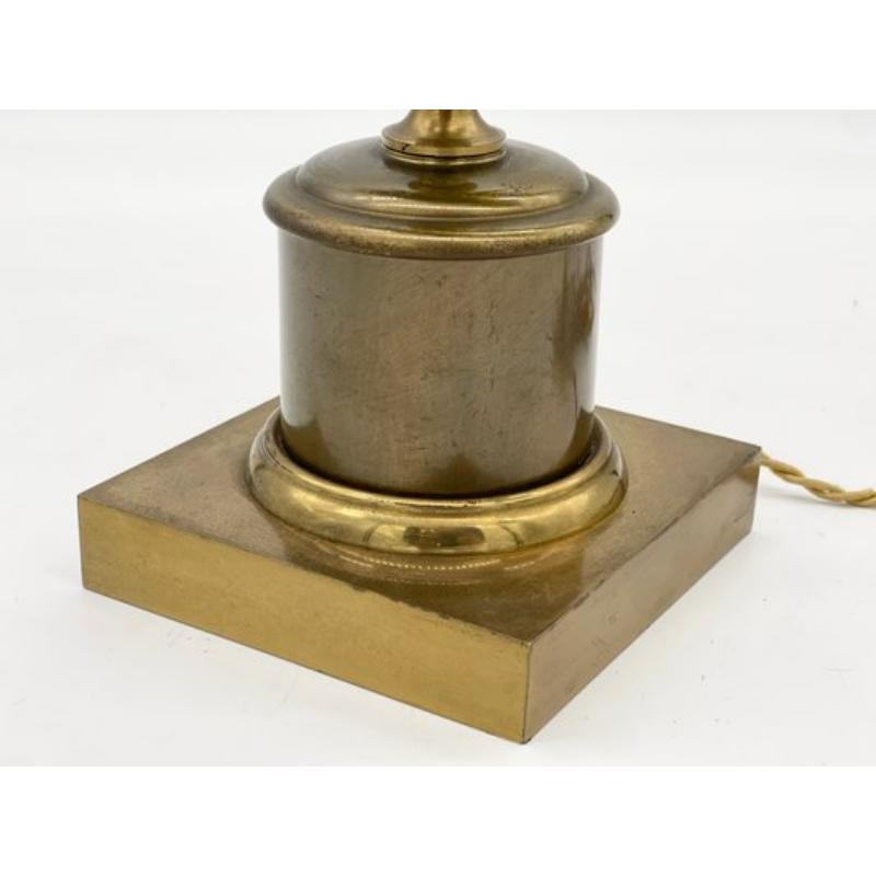Italian Bronze Pineapple Table Lamp, 1960s For Sale