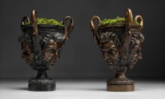 Bronze Planters, England circa 1900