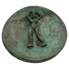 Bronzeplakette von Pal Kepenyes