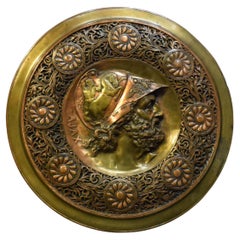 Bronze Plaque depicting "Ajax"