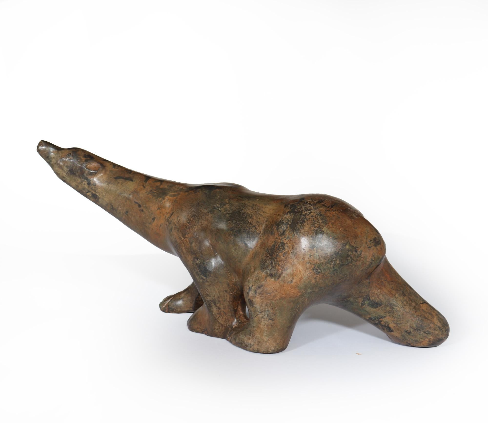 Notre ours polaire en bronze par P Chenet  Bon état - En vente à Paddock Wood Tonbridge, GB