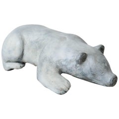 Bronze Polar Bear Signed