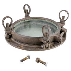 Bronze Porthole With Mesh Screen #1
