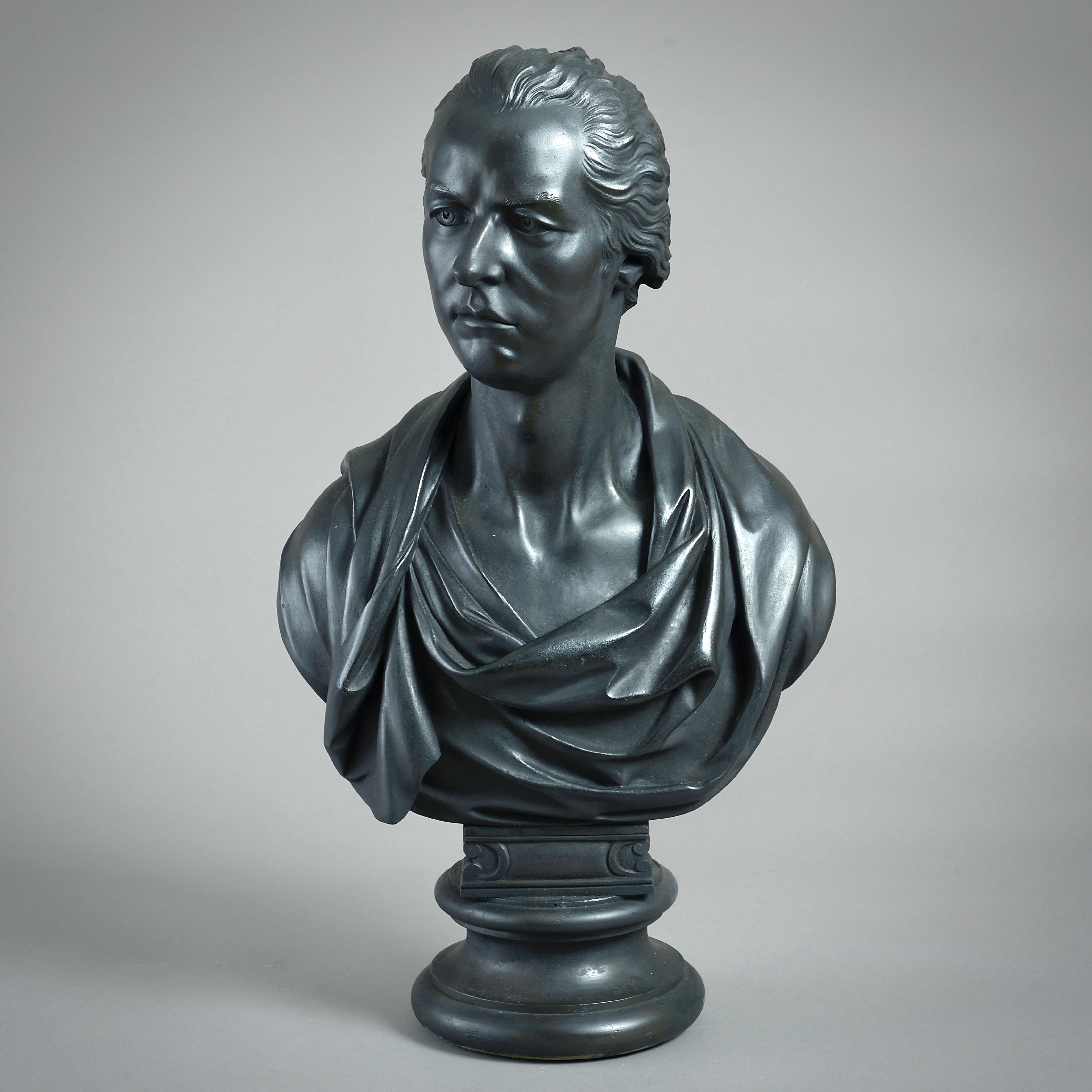 Busto in bronzo con ritratto di William Pitts il Giovane In condizioni buone in vendita a London, GB