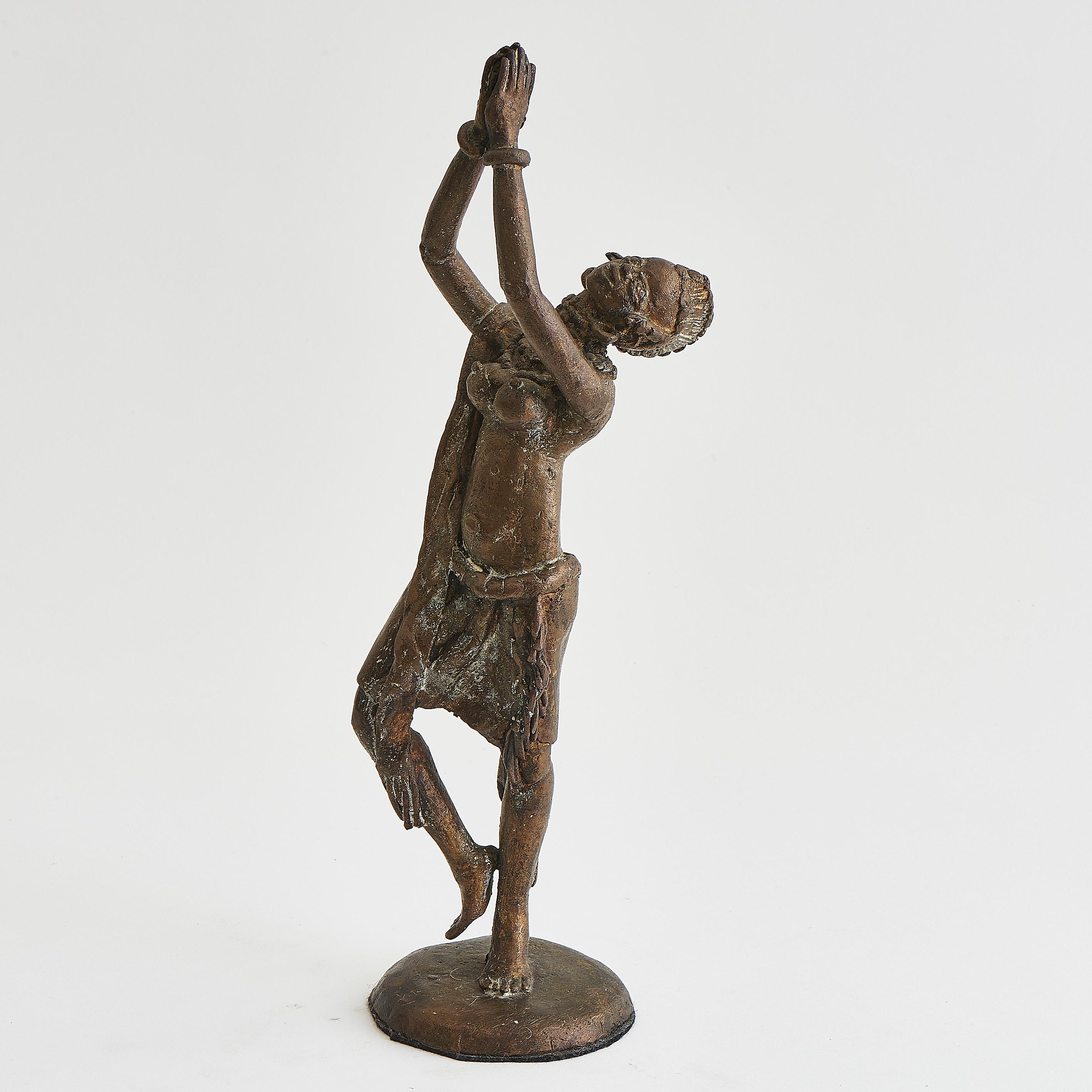 Bronze „Prayer Hands“ Fraufigur aus Bronze im Zustand „Gut“ im Angebot in London, GB