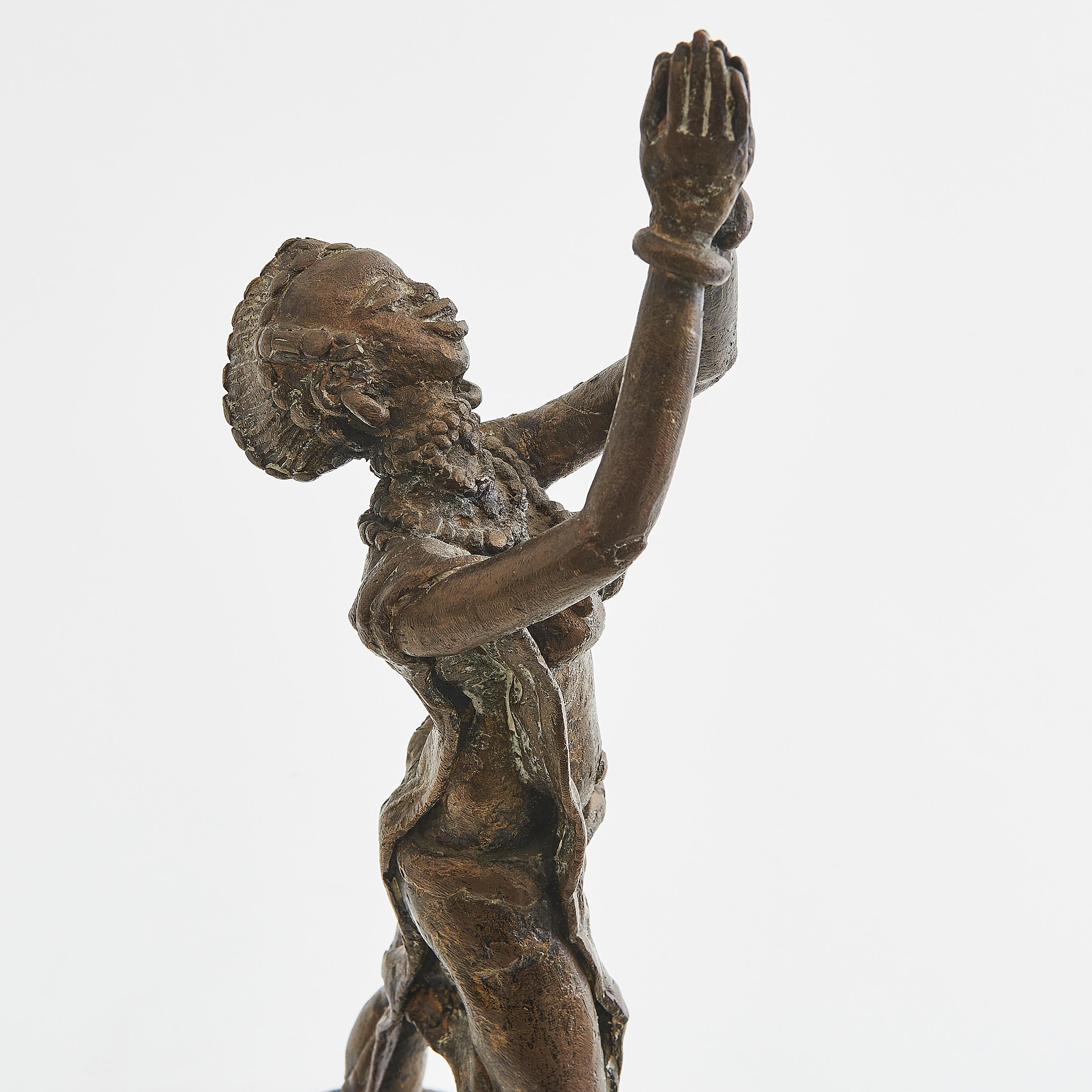 Bronze „Prayer Hands“ Fraufigur aus Bronze im Angebot 3