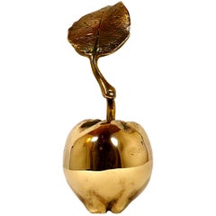 Cotogna in bronzo realizzata dall'artista polacco Aleksander Detkos