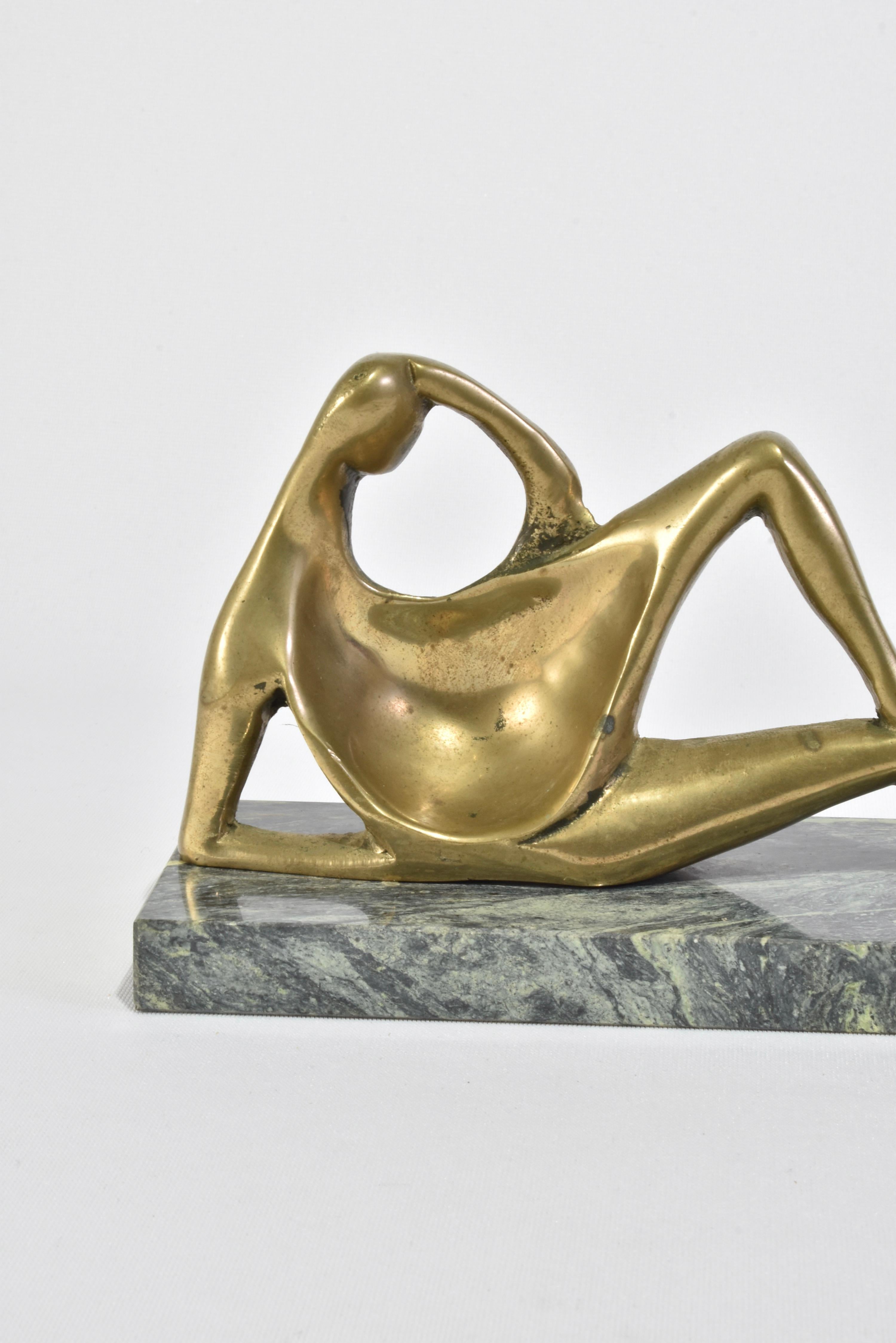 reclining female figure