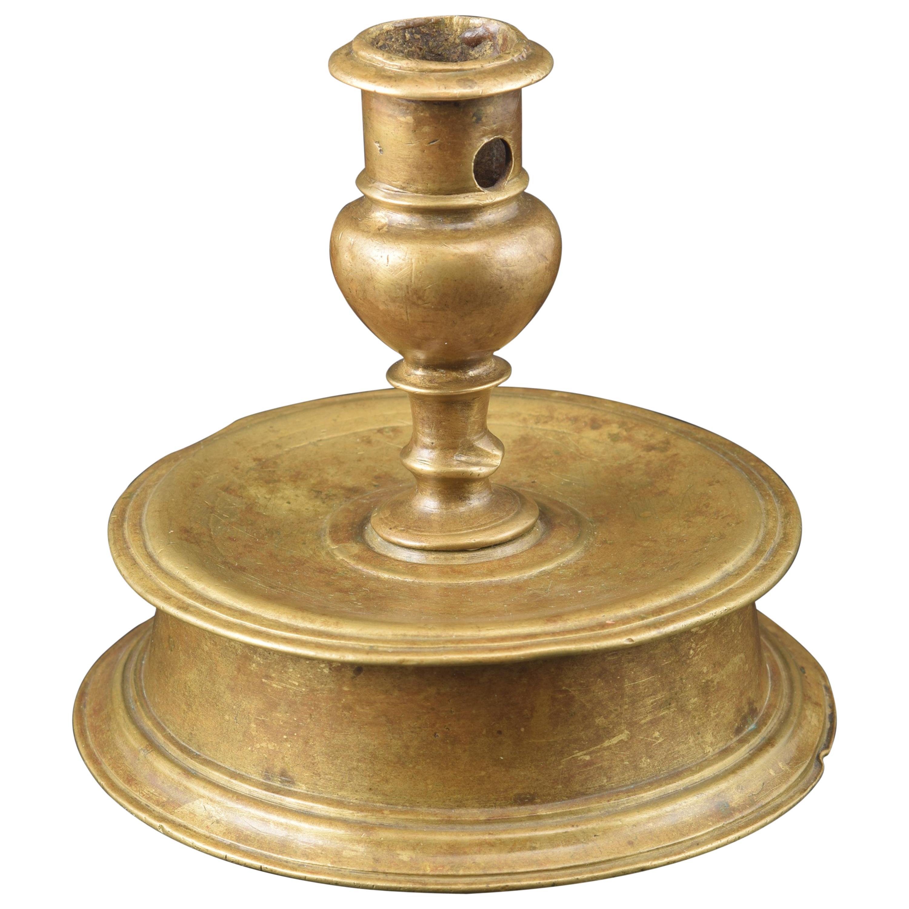 Bronze "Reel" Candleholder, 16th Century
