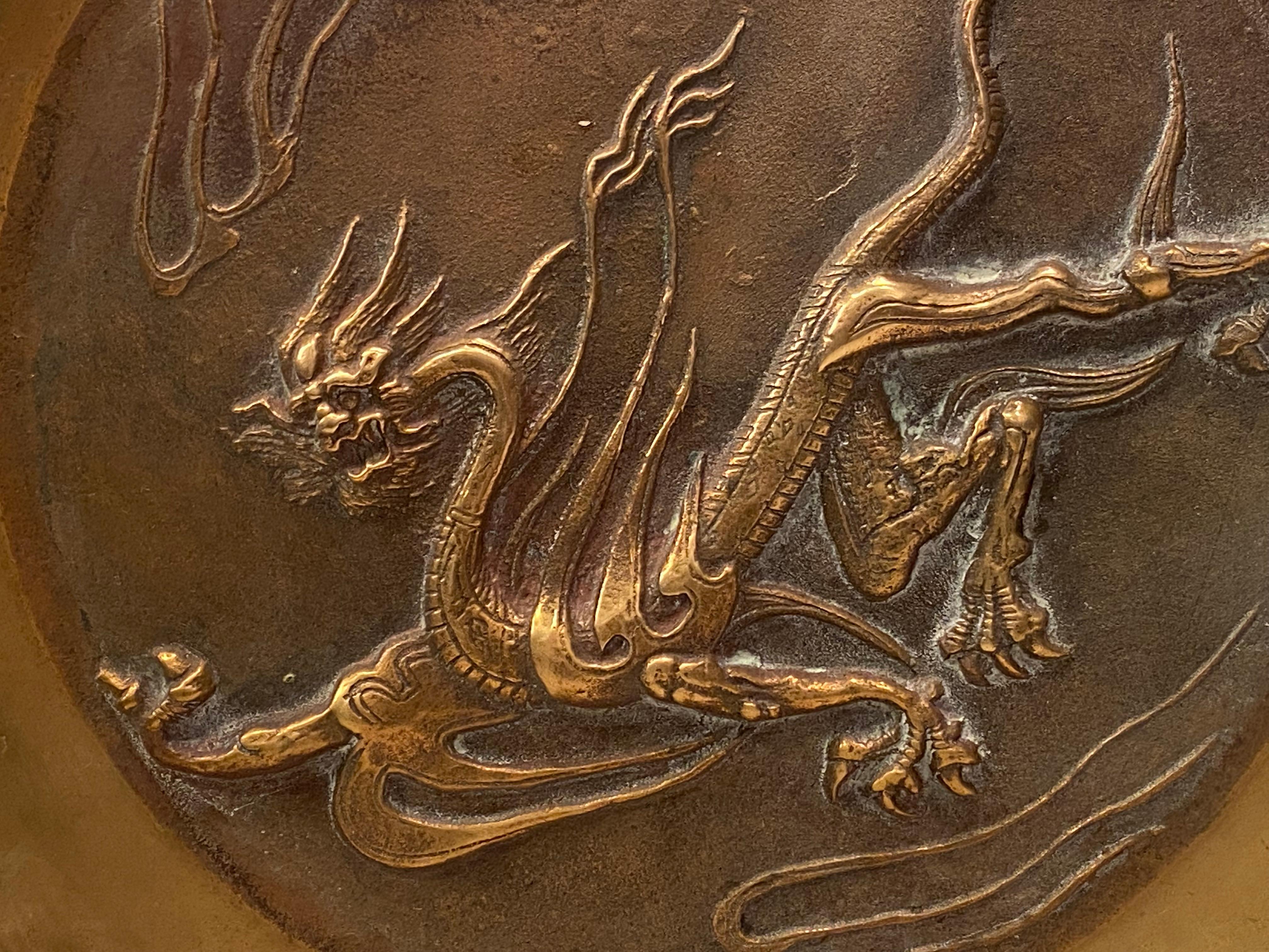 china bronze relief