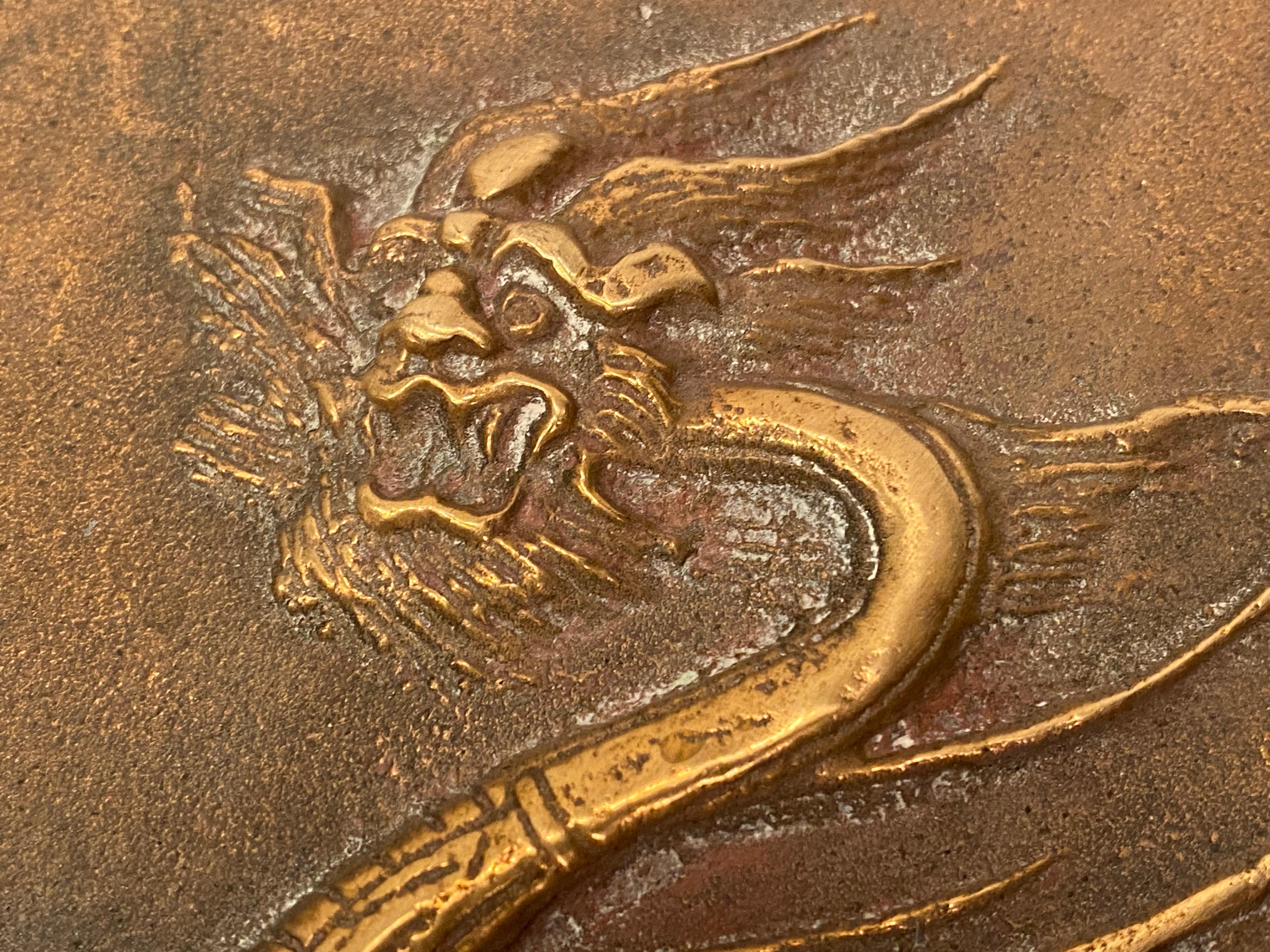 bronze chinese dragon