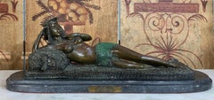 Bronze-Replik der Kleopatra von Demeter H. Chiparus