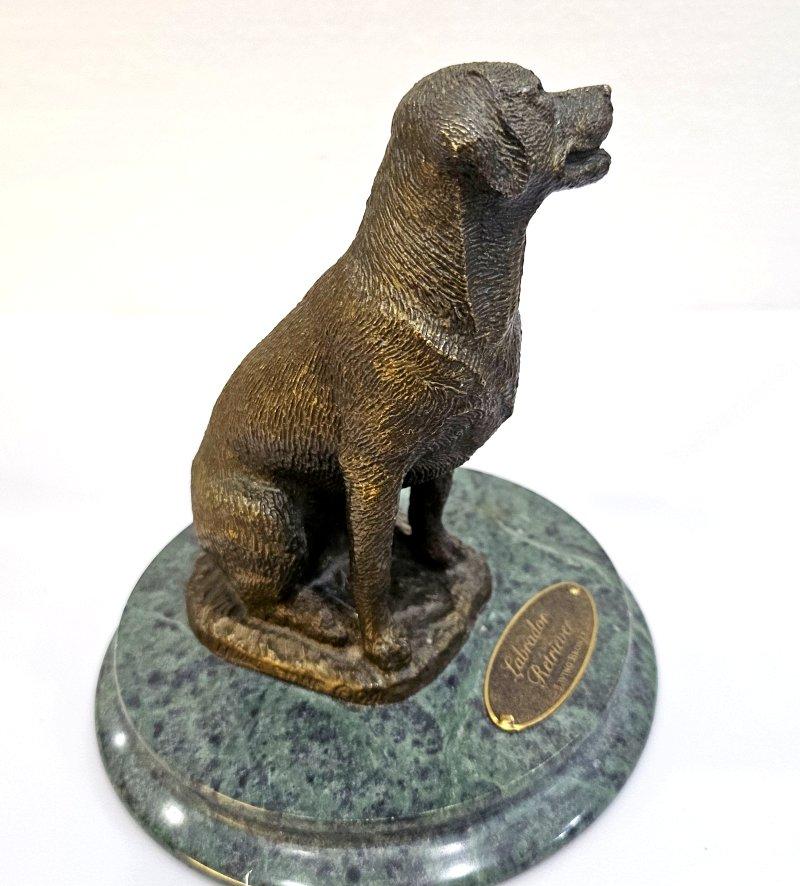 Bronze Reithund-Skulptur mit künstlerisch signiertem und nummeriertem Zertifikat, beigefügt im Angebot 5
