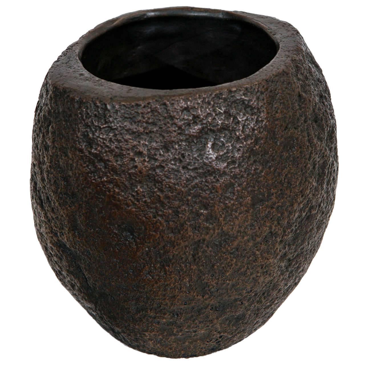 Pair ceramic bretby Lion planters" Estate Rock hudson" at 1stDibs