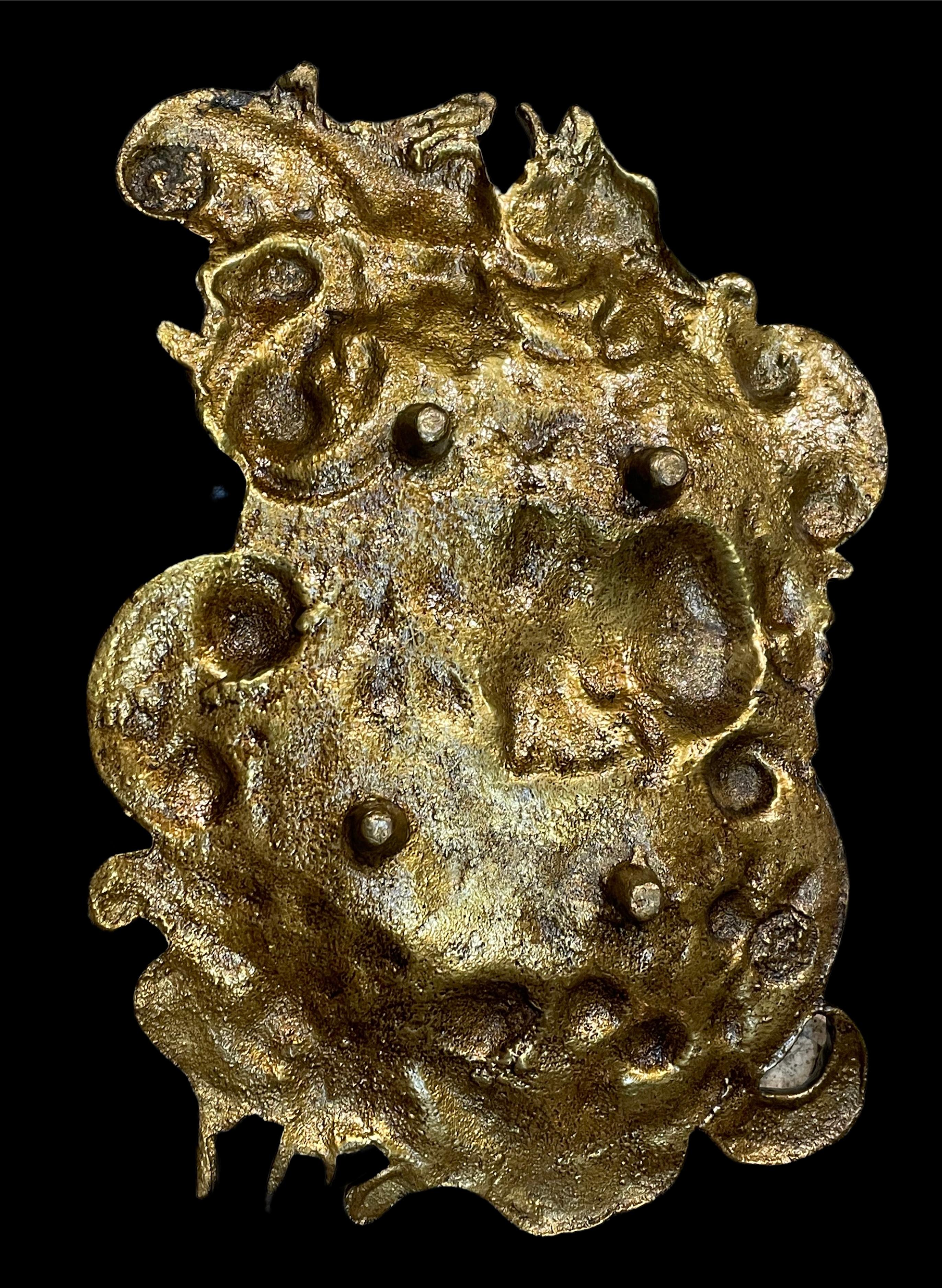 Bronze Rokoko Stil Ring Dish oder Federhalter (20. Jahrhundert) im Angebot