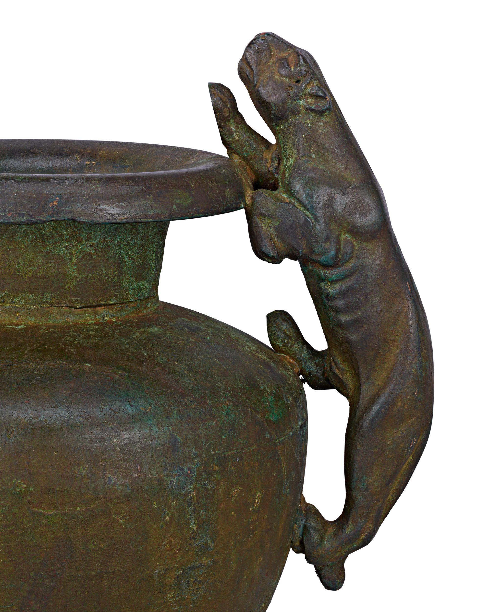 Classical Roman Bronze Roman Wine Jug