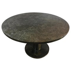 Bronze Round Center Table by Laverne