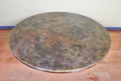 Bronze Round Coffee Table by Philip La Verne “Creation”