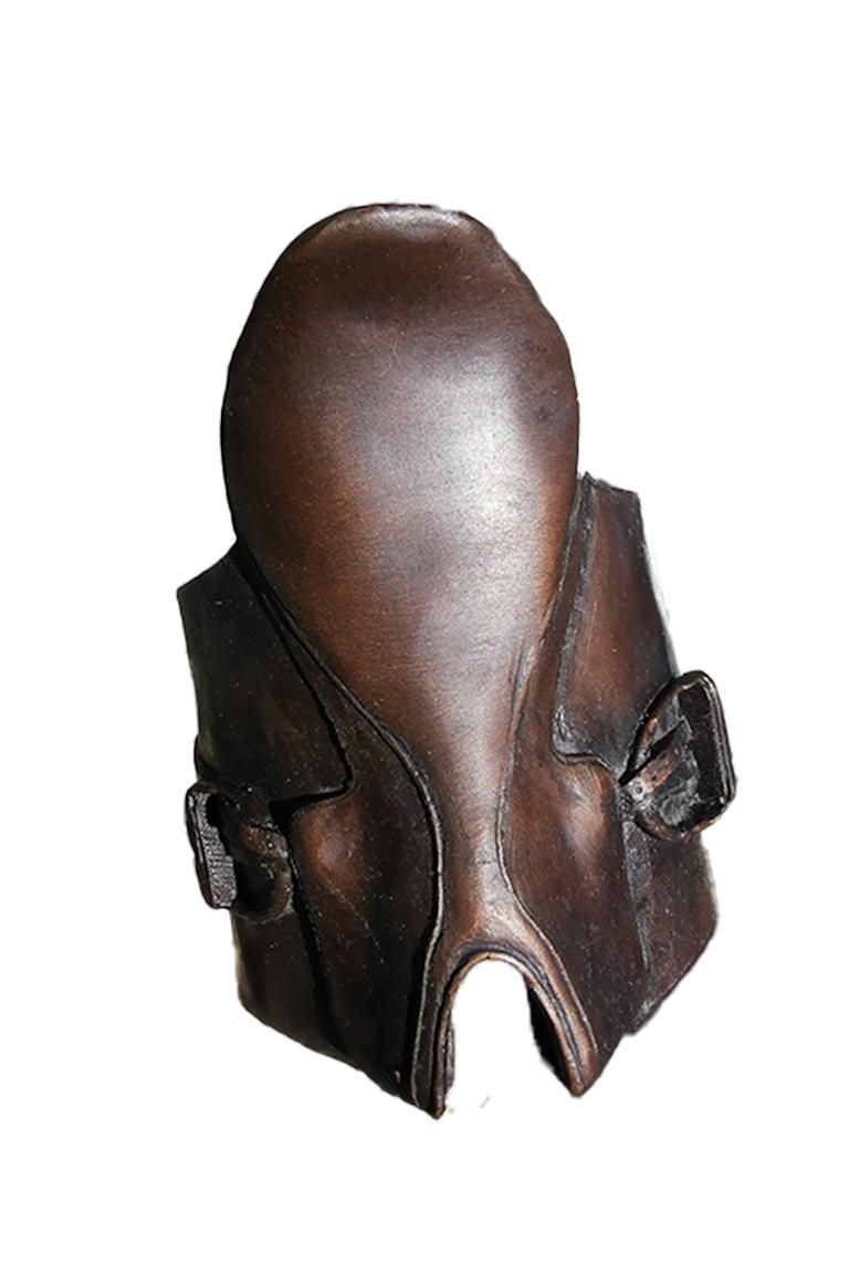Contemporary Bronze Saddle Sculpture by artist Douwe Blumberg