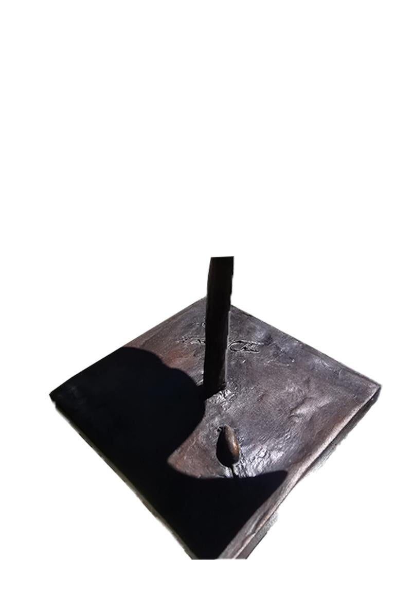 Bronze Saddle Sculpture by artist Douwe Blumberg 2