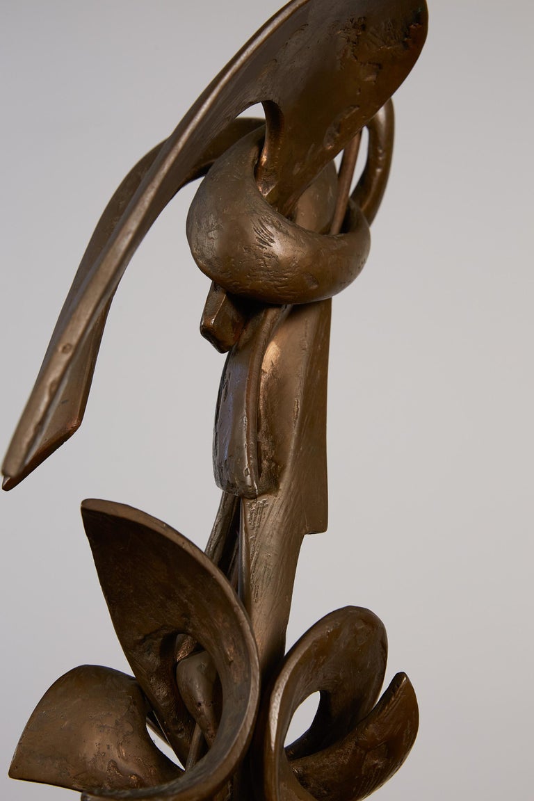 Bronze Saint-Michel Sculpture by Olivier Strebelle For Sale 1