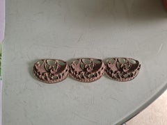 Bronzeprobe ( Nickel / alte Bronze / Gold)