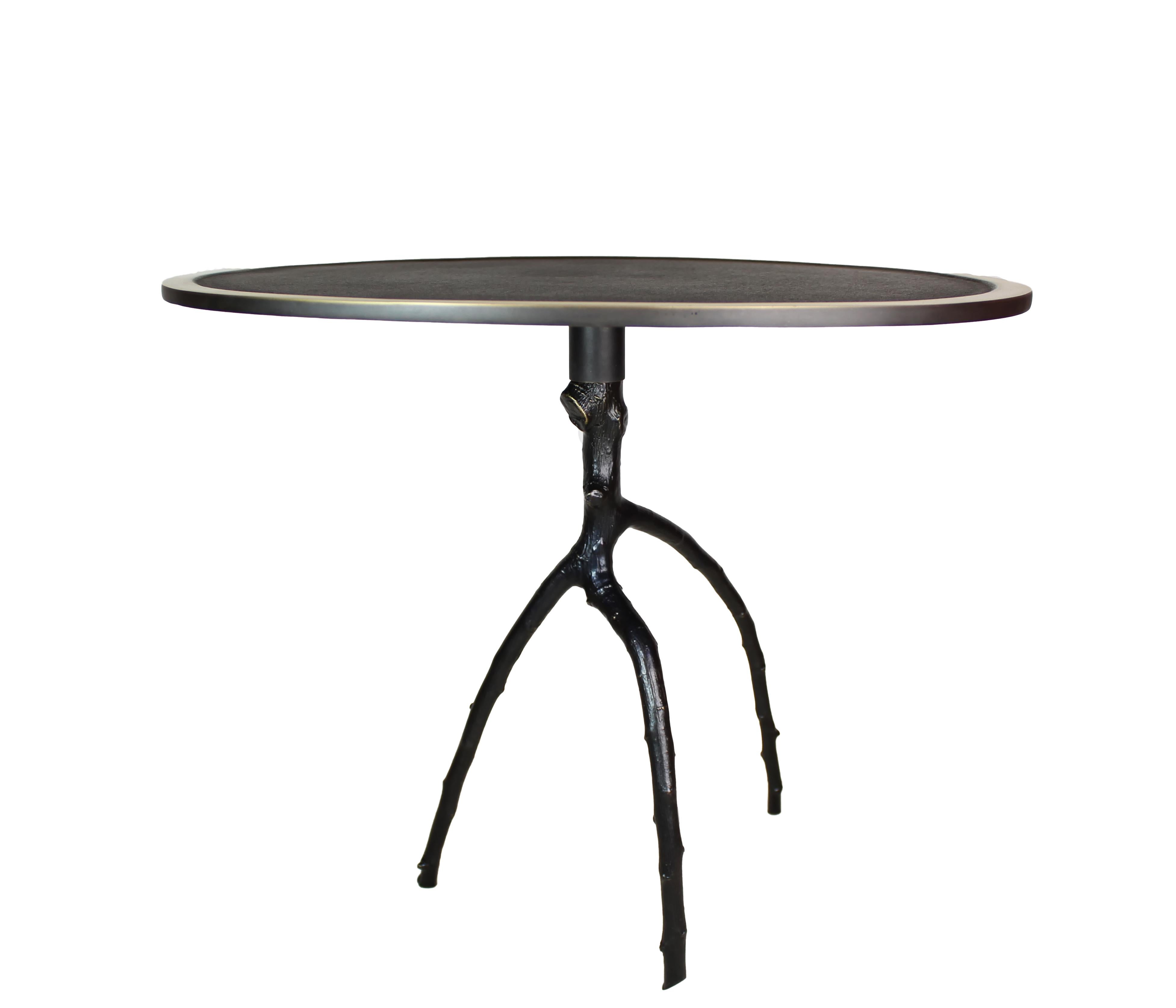Art Deco Bronze Sauvage Low Table in Bronze in Stock