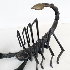 Bronze Scorpion Coffee Table, 1970s