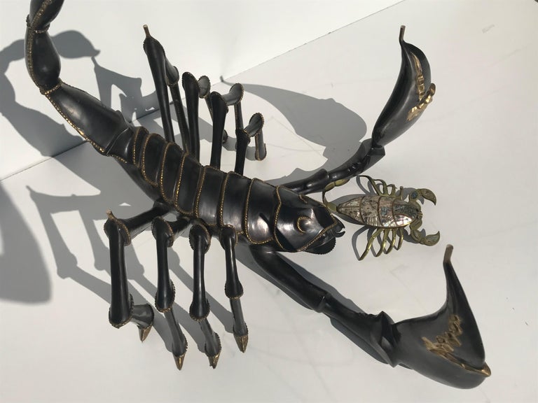 Bronze Scorpion Coffee Table For Sale at 1stDibs