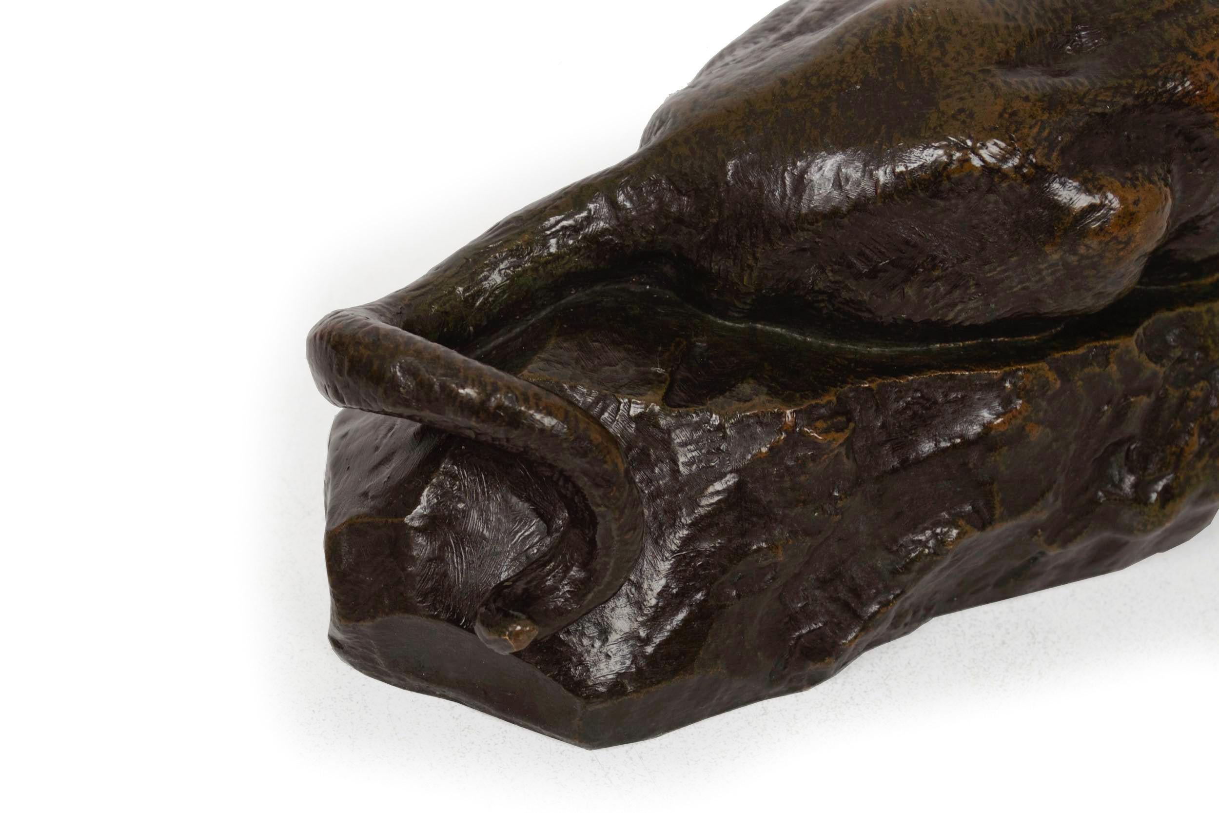 Sculpture de panthère de Tunisie d'après Antoine-Louis Barye, Barbedienne en vente 4