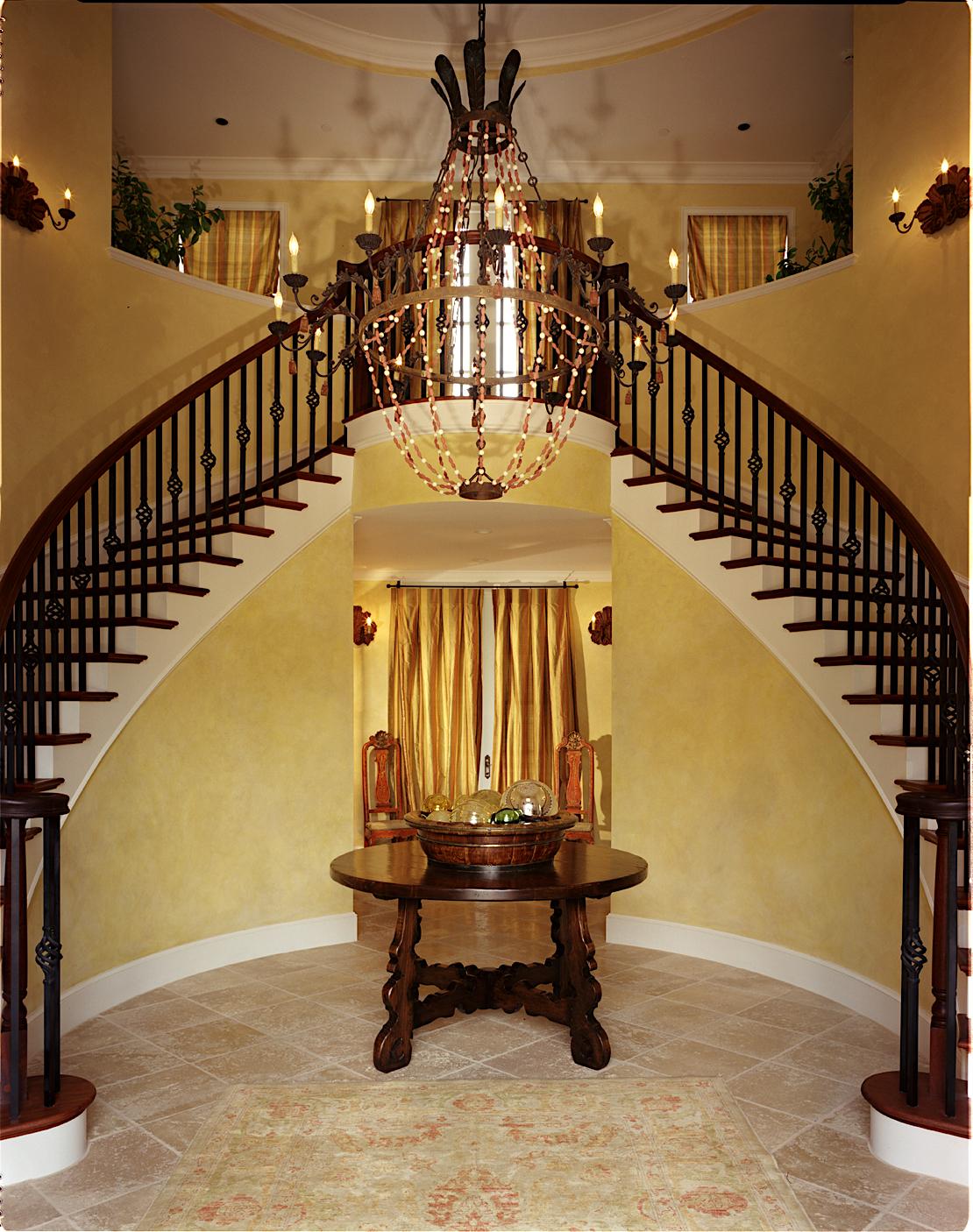 Bronze Sculpted Chandelier with Custom Beads In New Condition For Sale In Ballard, CA