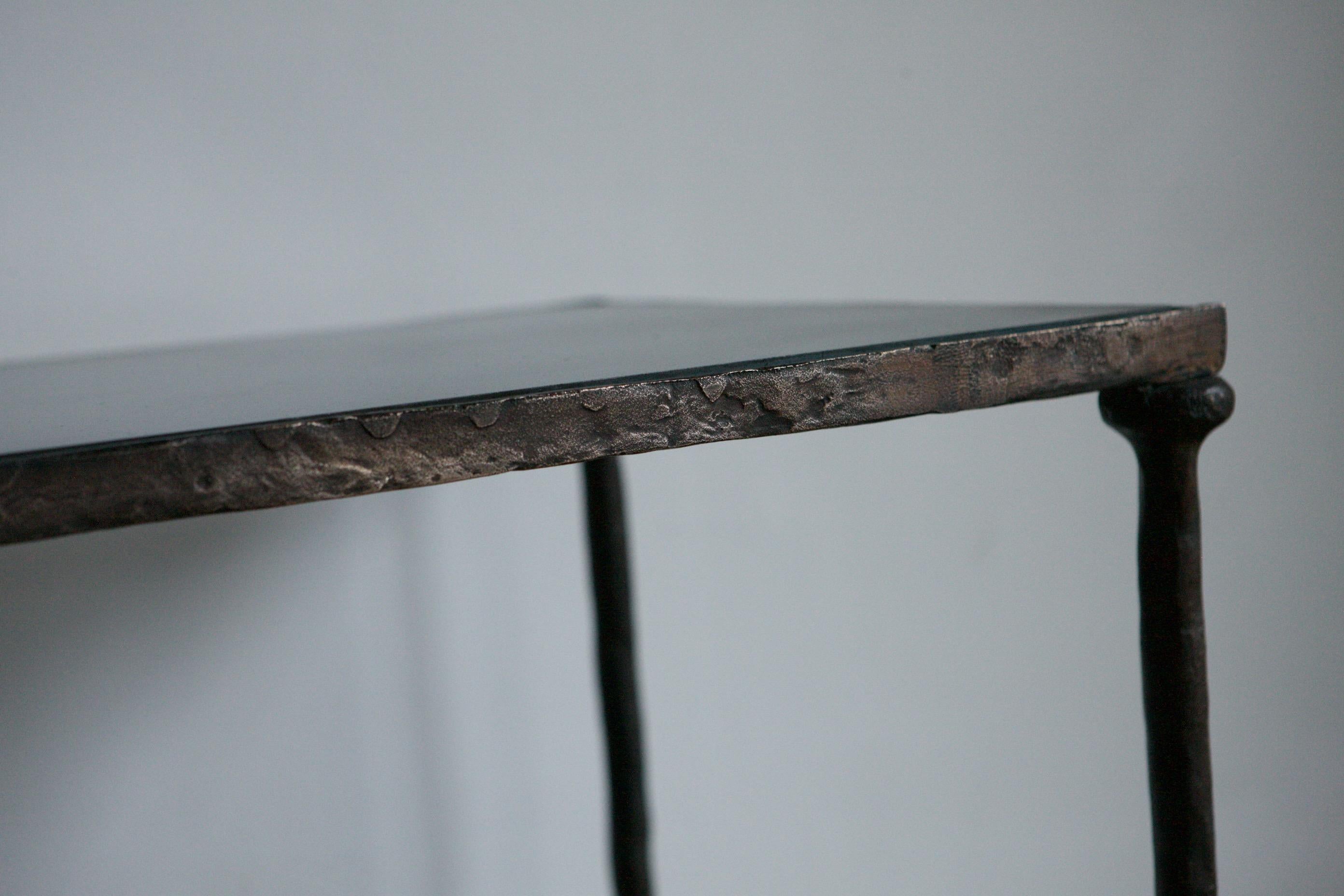 Bronze Sculptural Console Attributed to Diego Giacometti For Sale 4