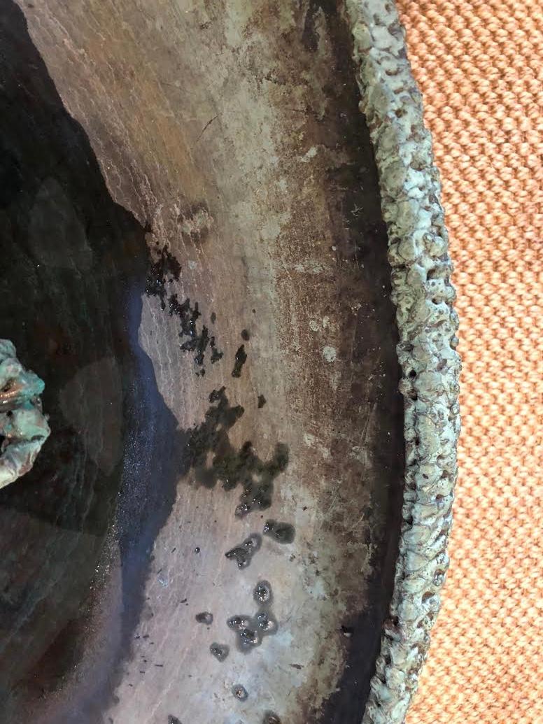 Bronze Sculptural Fountain by Aris Demetrios, circa 1970 In Good Condition In Essex, MA