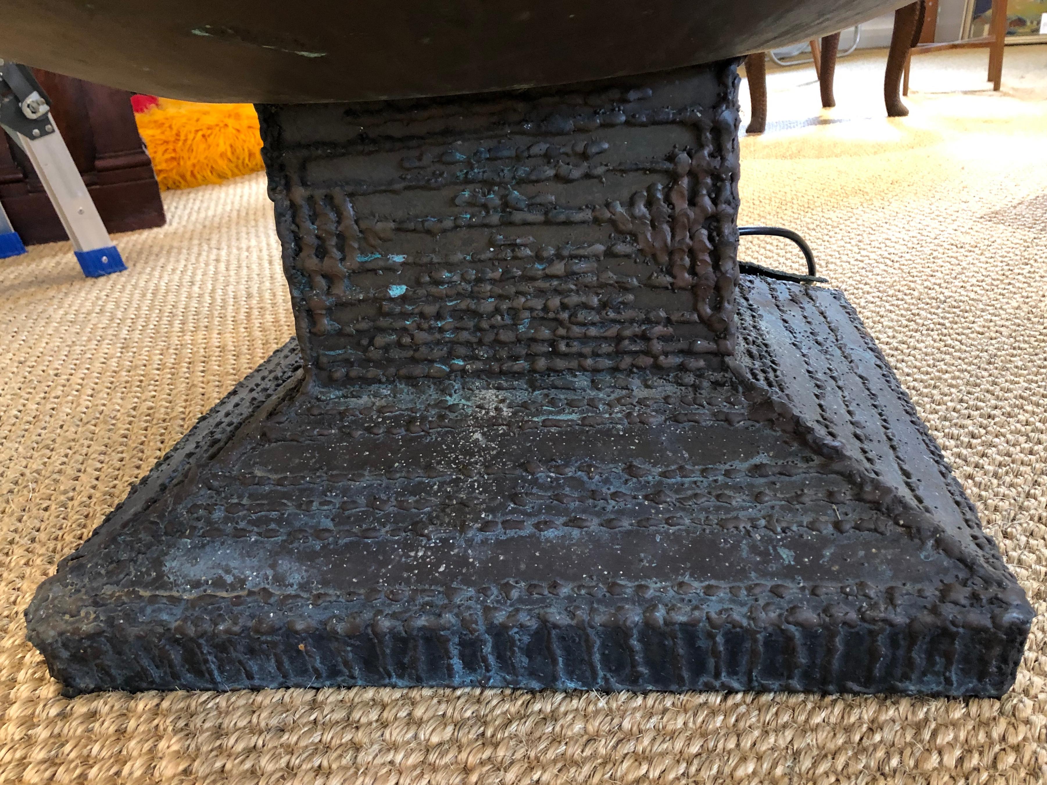 Late 20th Century Bronze Sculptural Fountain by Aris Demetrios, circa 1970