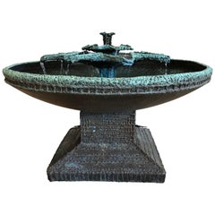 Used Bronze Sculptural Fountain by Aris Demetrios, circa 1970