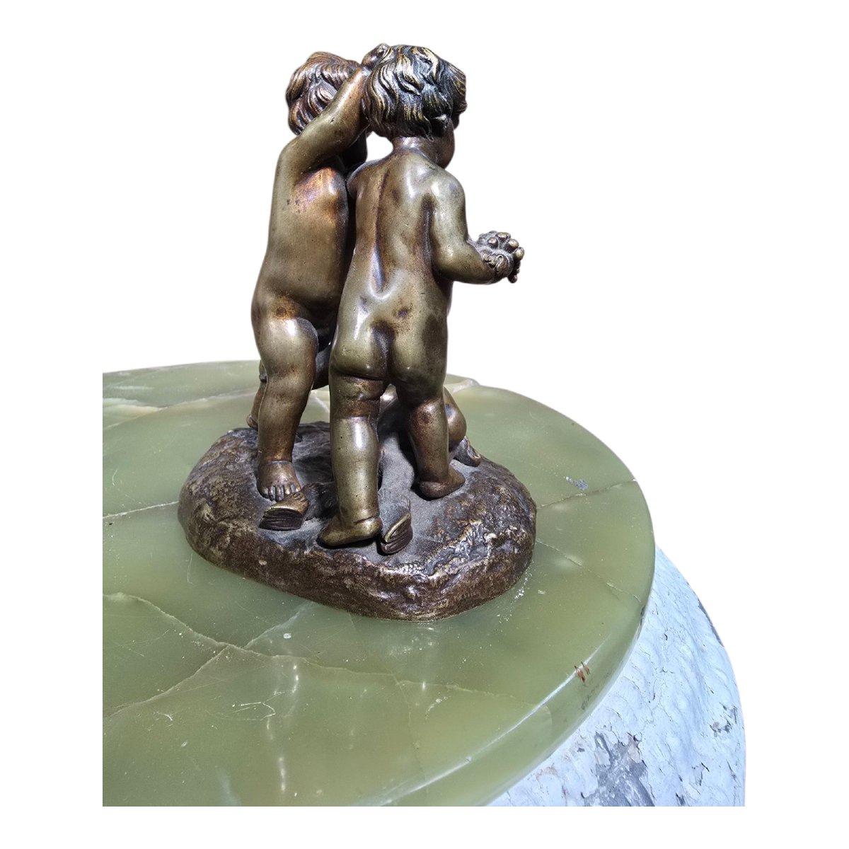 Romantic Bronze Sculpture – 19th Century For Sale