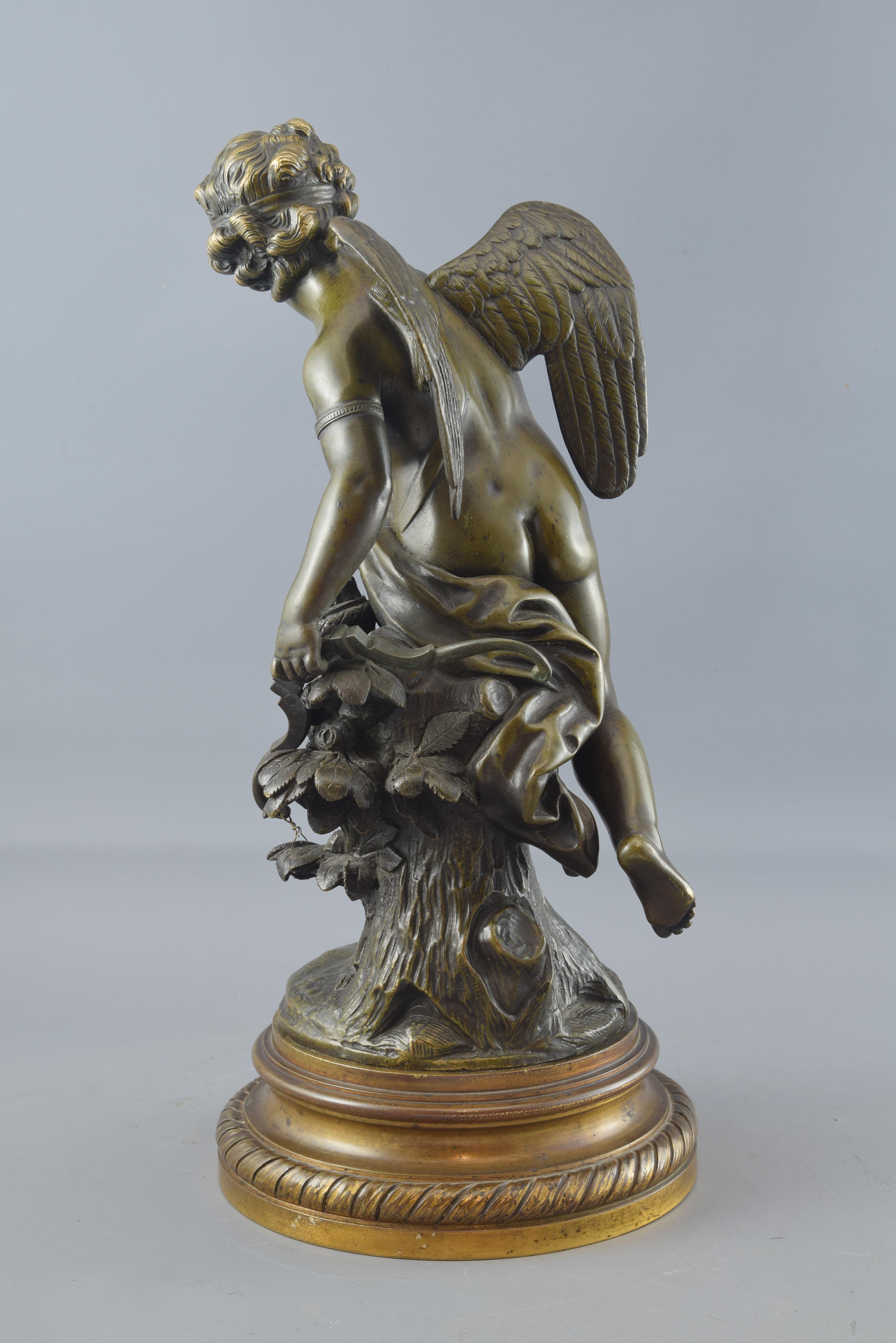 Patinated Bronze Sculpture, 19th Century