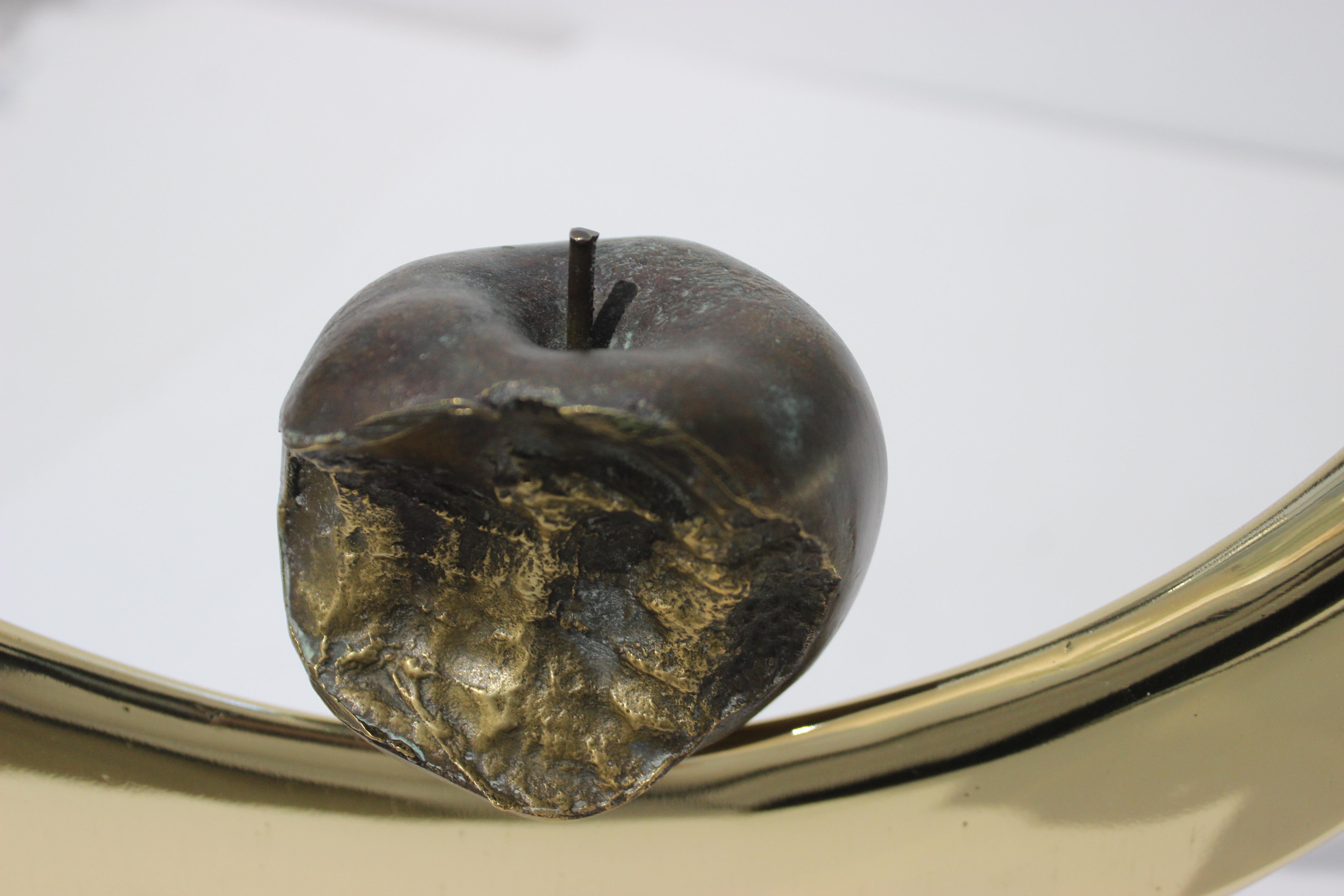 Ottone Scultura in bronzo intitolata 
