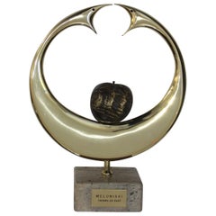 Bronze Sculpture Titled "Adam and Eve" by Melonski