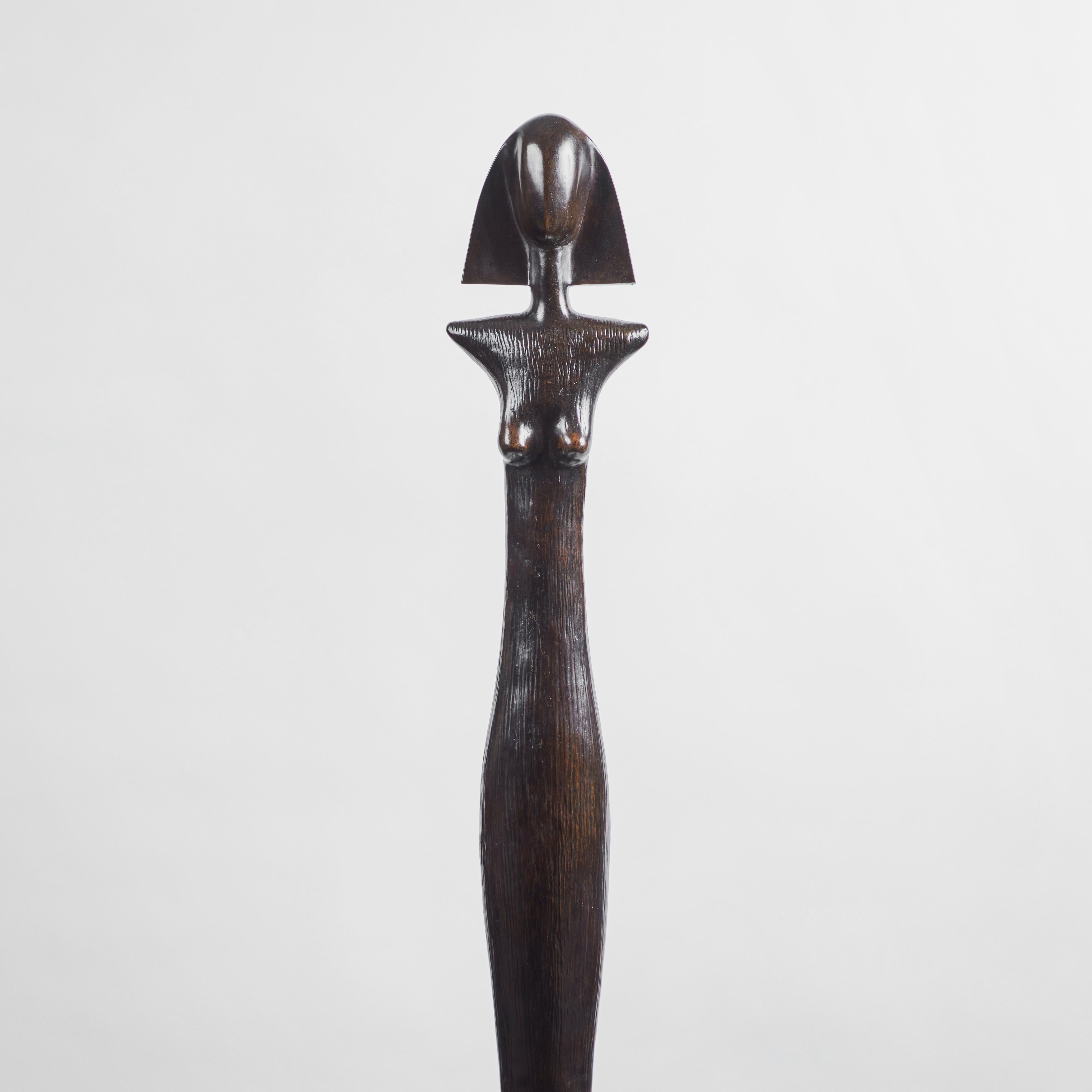 Late 20th Century Bronze Sculpture After Giacometti For Sale