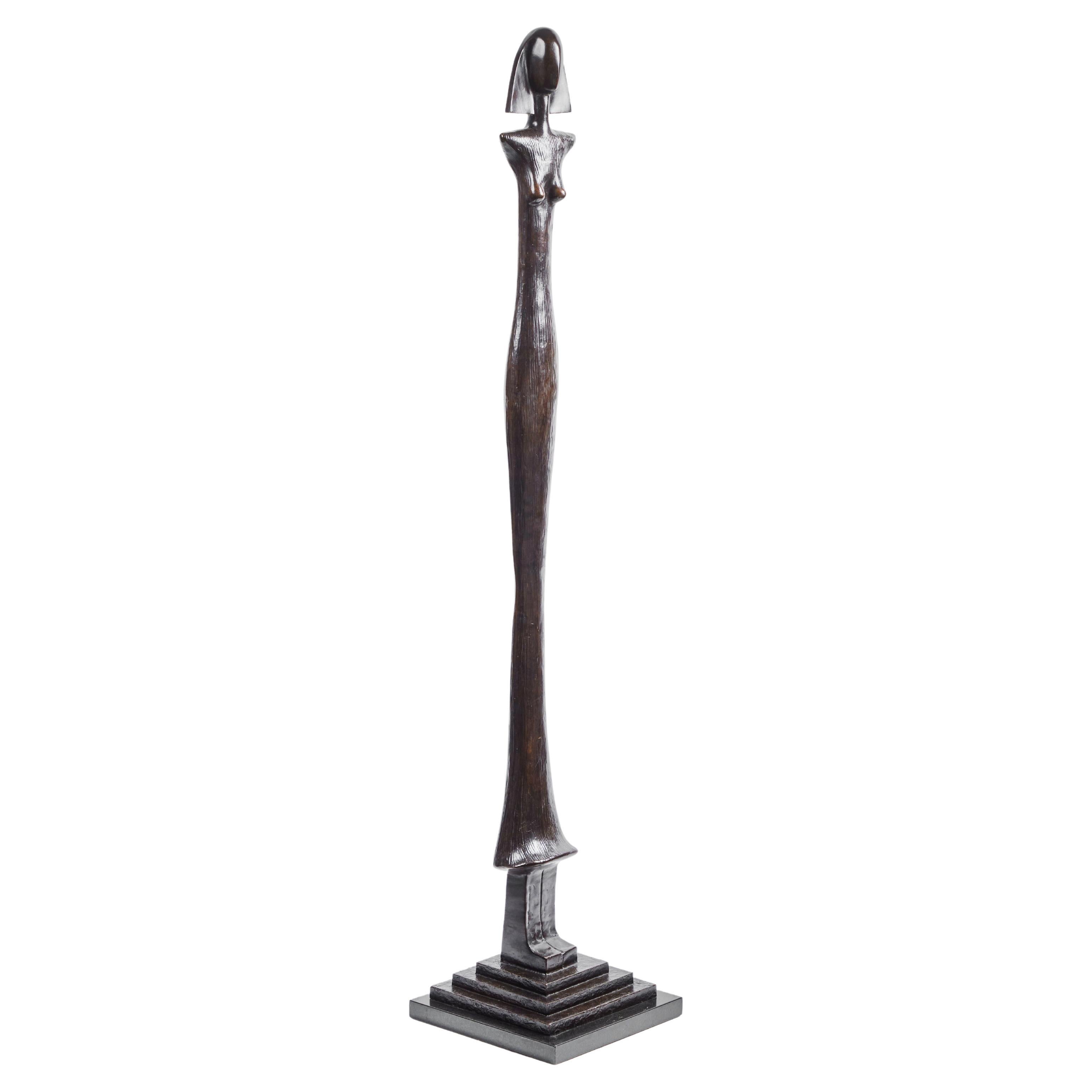 Sculpture en bronze d'après Giacometti en vente