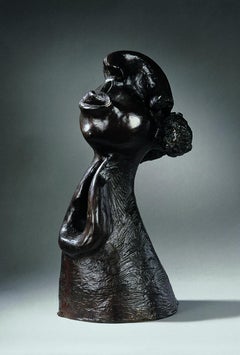 Bronze-Skulptur "Androgyne" 1983-2001:: von Jacques Tenenhaus