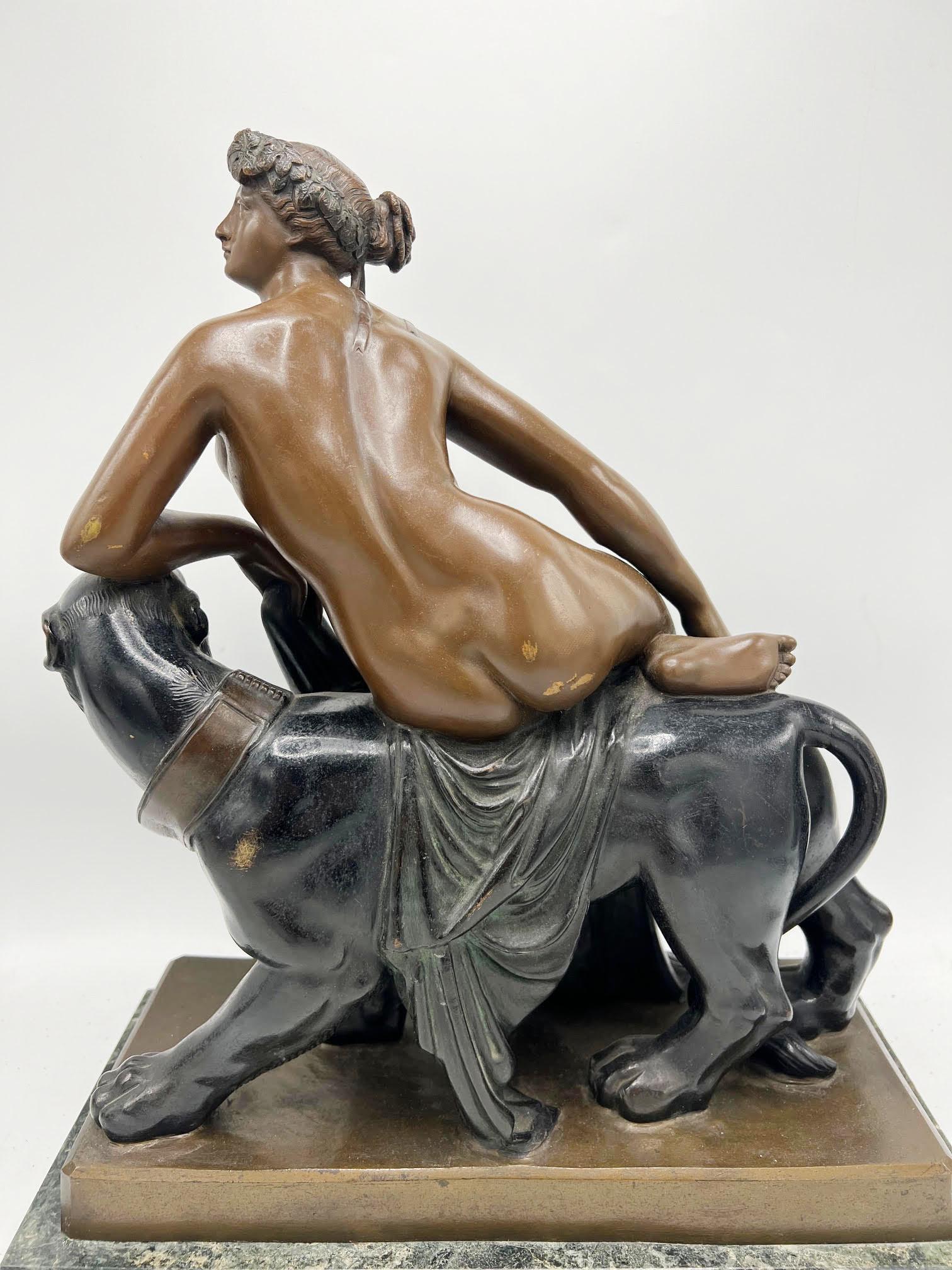 Bronze sculpture model 