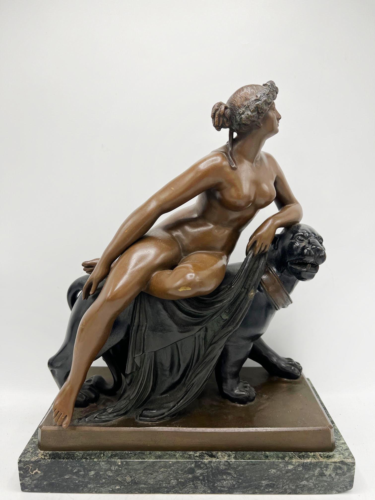 Bronze Modèle de sculpture Ariane en bronze de Johann Heinrich von Dannecker en vente
