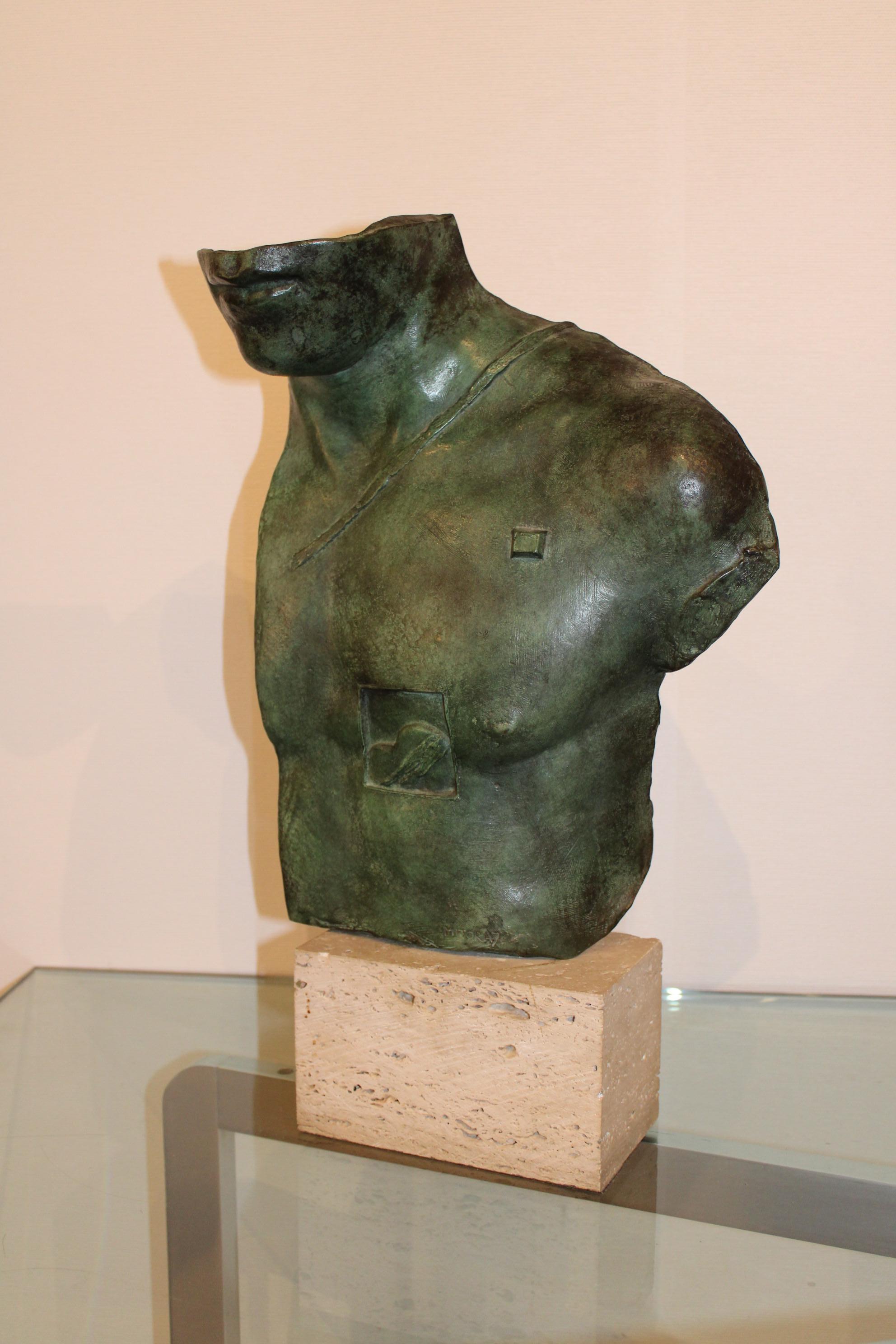 Mid-Century Modern Bronze Sculpture 
