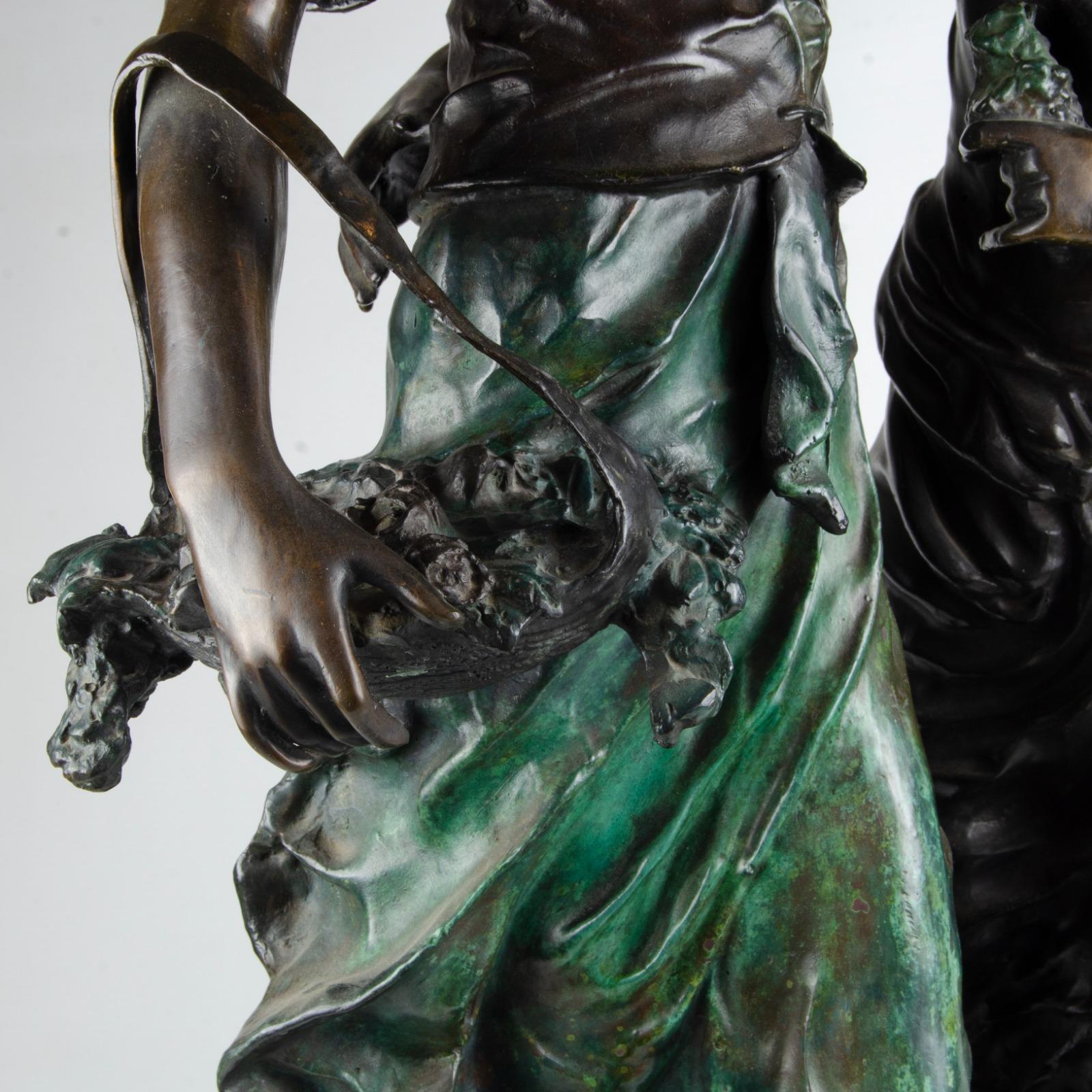 Moreau zugeschriebene Bronzeskulptur: 