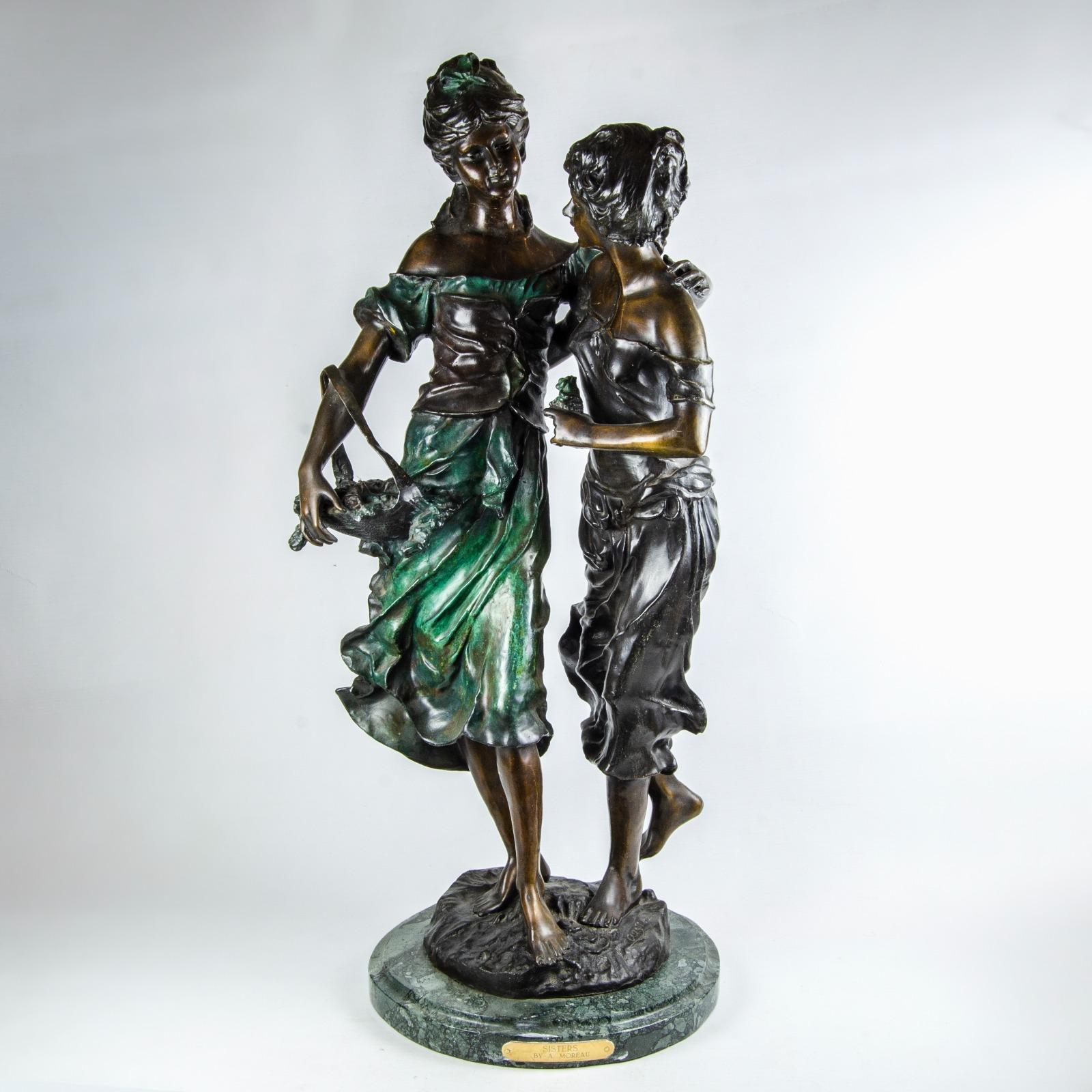 Moreau zugeschriebene Bronzeskulptur 