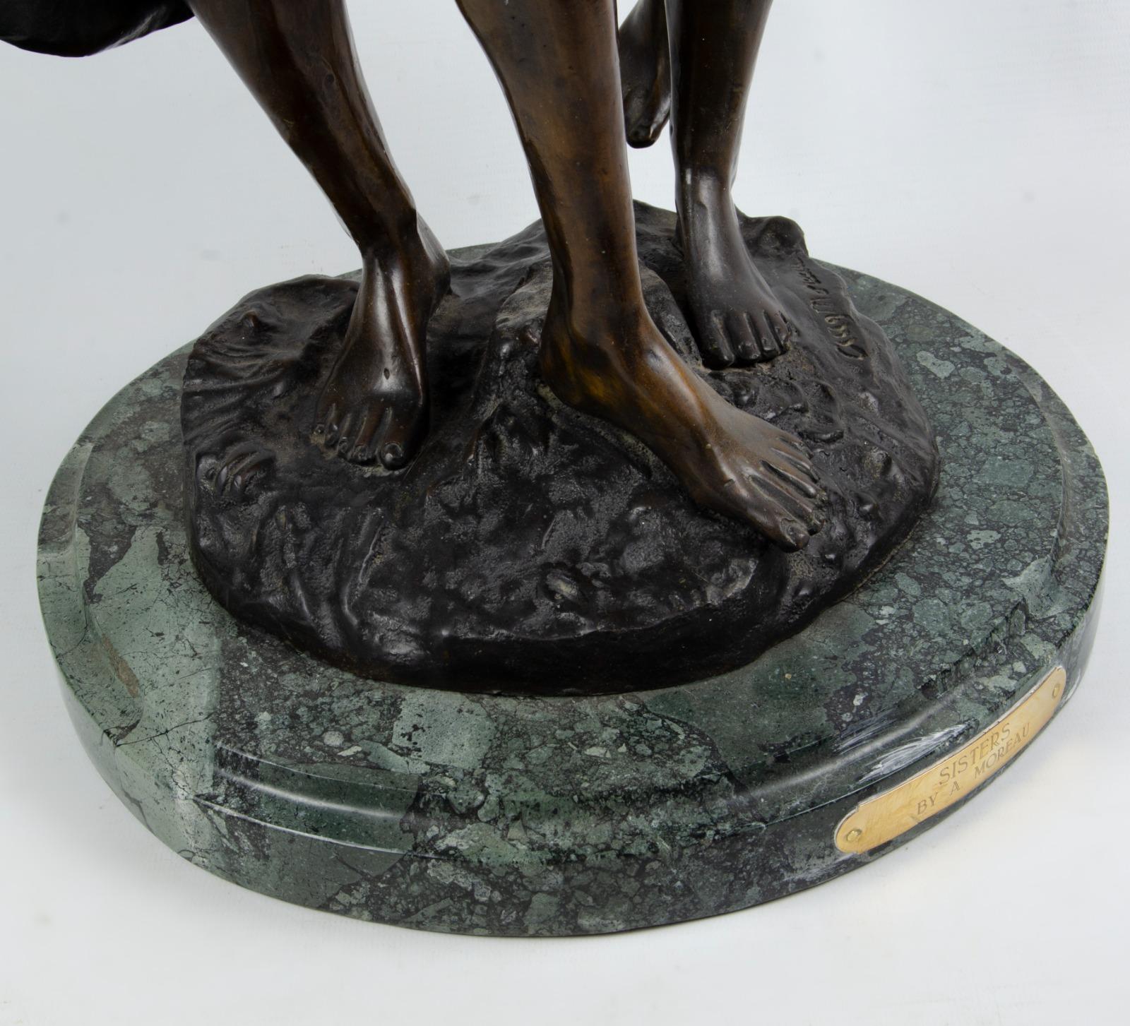 Moreau zugeschriebene Bronzeskulptur 